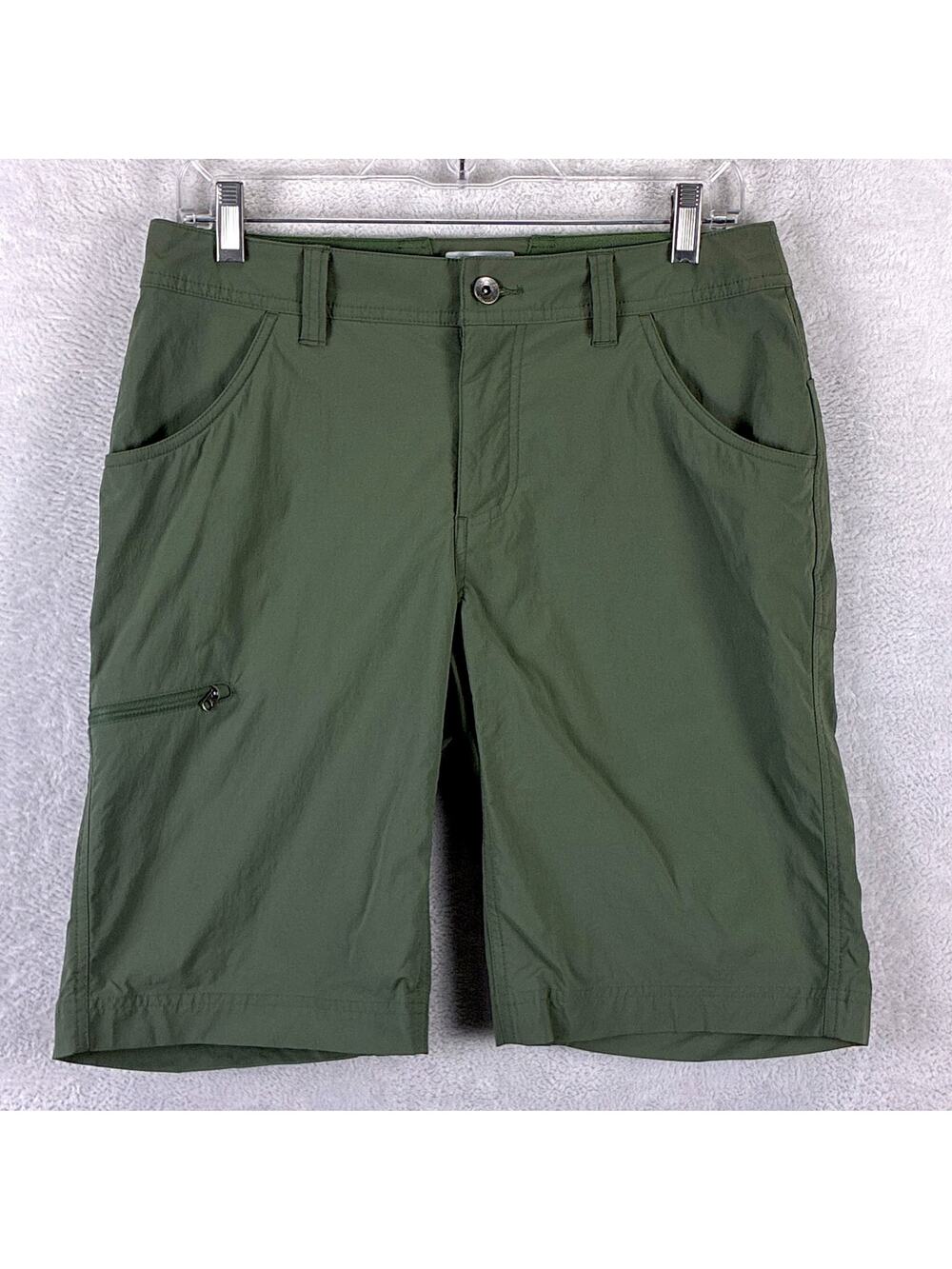 Marmot Shorts Mens 30 Green Cargo Nylon Stretch Hiking Trekking Outdoors Preppy